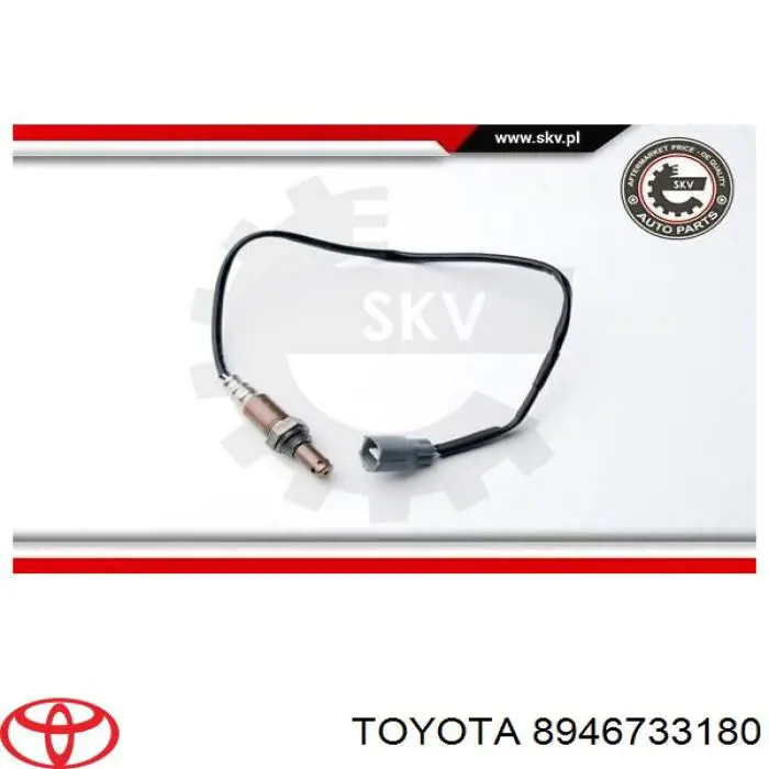 Sonda lambda czujnik tlenu przed katalizatorem Toyota 8946733180 cena, od 45,65 USD