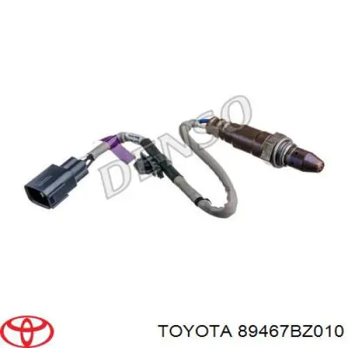 89467BZ010 Toyota Sonda lambda czujnik tlenu przed katalizatorem