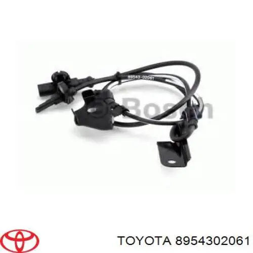 Czujnik ABS przedni lewy Toyota 8954302061 cena, od 28,11 USD