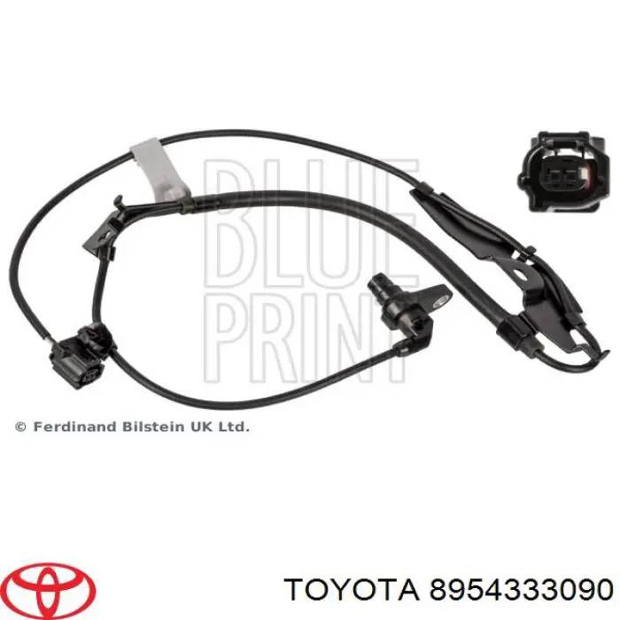 8954333090 Toyota Czujnik ABS przedni lewy