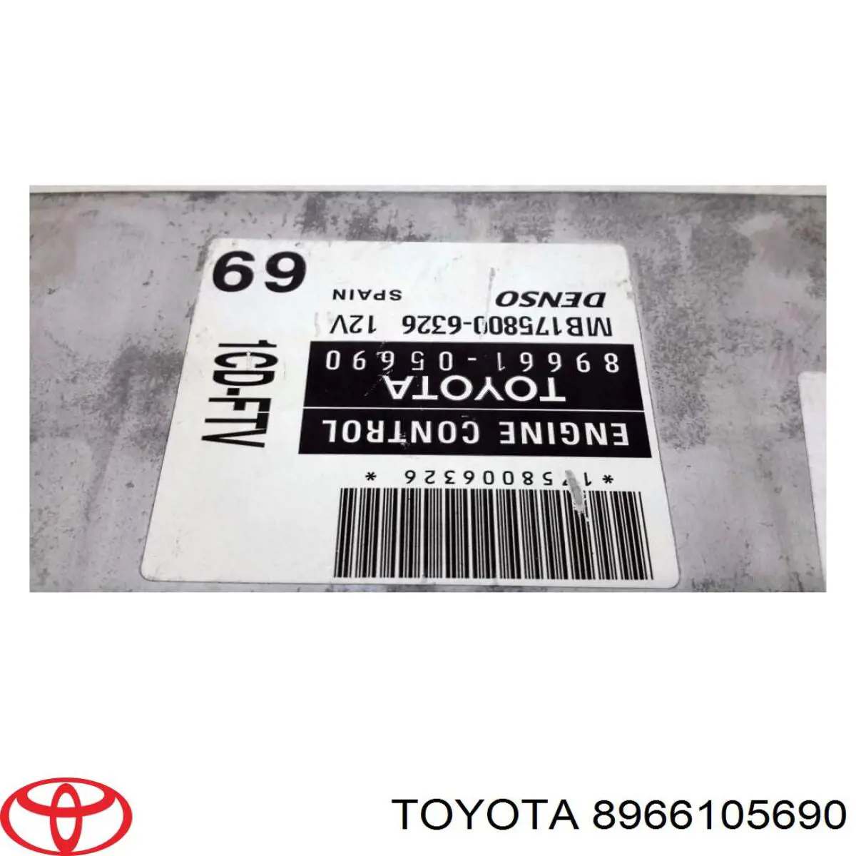 Sterownik silnika Toyota Avensis II sedana (T25) (2003 - 2008) cena, od 107,22 USD