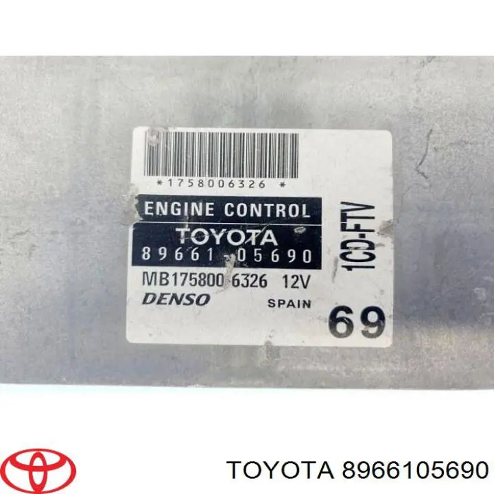  Sterownik silnika Toyota Avensis 2