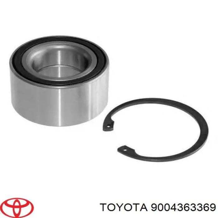 9004363369 Toyota Łożysko piasty przedniej