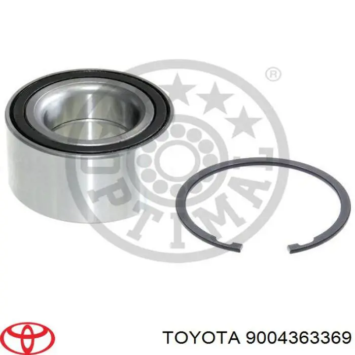 Do koszyka 9004363369 Toyota Łożysko piasty przedniej