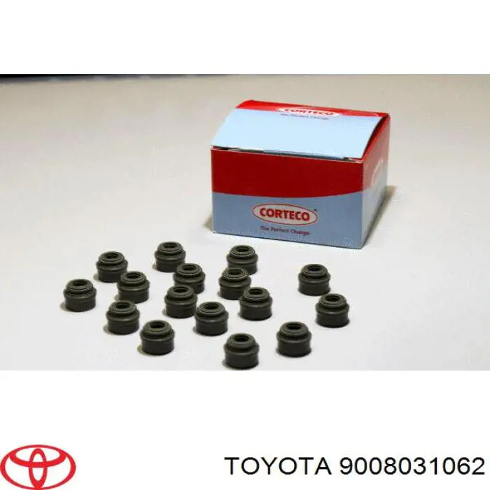 Uszczelniacz zaworu wylotowego Toyota 9008031062 cena, od 3,19 USD