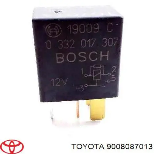 Przekaźnik lamp przeciwmgielnych Toyota 9008087013 cena, od 23,19 USD