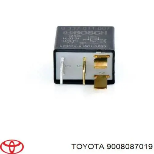 Przekaźnik lamp przeciwmgielnych Toyota 9008087019 cena, od 45,97 USD