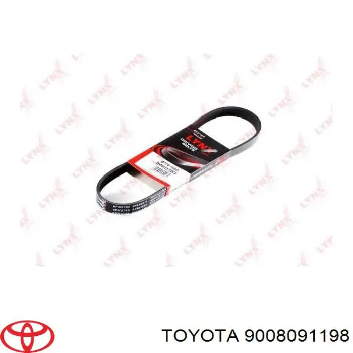 Pas napędowy mechanizmów Toyota 9008091198 cena, od 13,33 USD