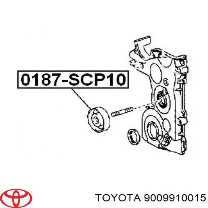 Do koszyka 9009910015 Toyota Łożysko alternatora