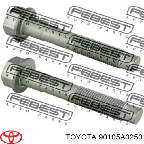 Śruba mocowania wahacza przedniego, dolnego Toyota 90105A0250 cena, od 7,55 USD
