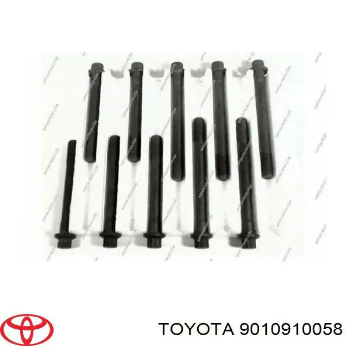 Śruba głowicy cylindrów Toyota 9010910058 cena, od 12,72 USD