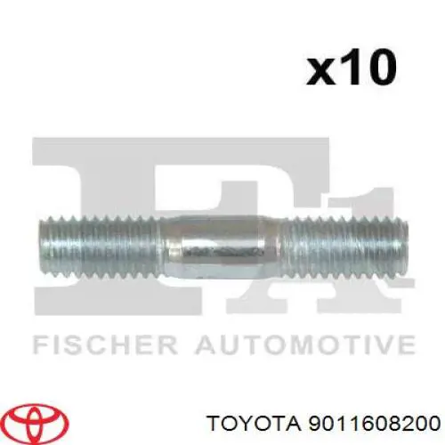 Do koszyka 1693595 Ford Szpilka kolektora wydechowego