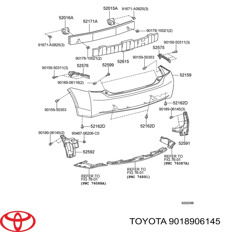  Toyota 9018906145 cena, od 2,59 USD