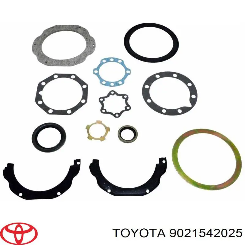 Do koszyka 9021542025 Toyota Pierścień zabezpieczający łożysko piasty przedniej
