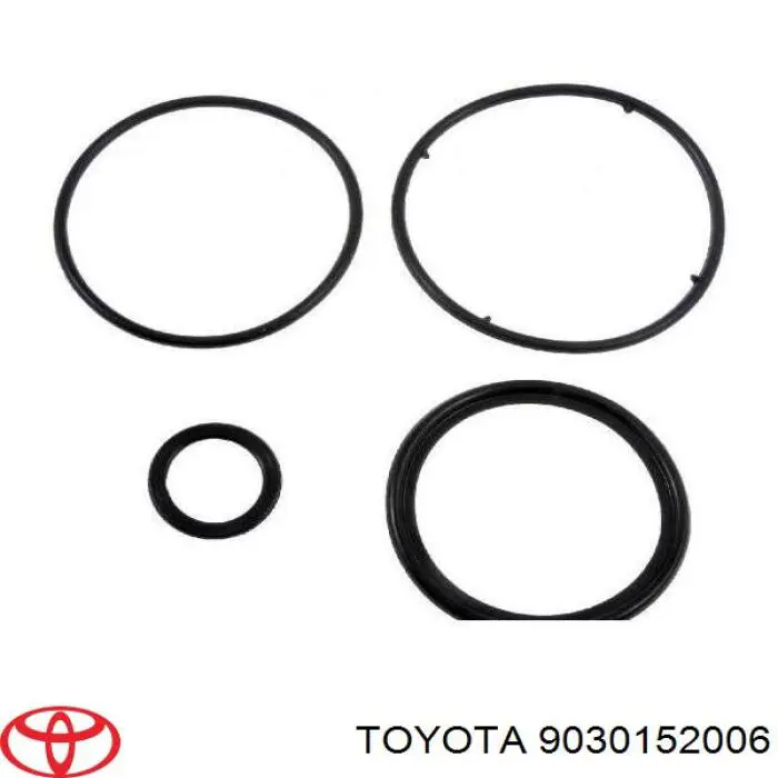 Uszczelka chłodnicy oleju Toyota 9030152006 cena, od 3,76 USD