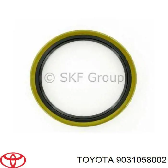 Do koszyka 9031058002 Toyota Uszczelniacz półosi mostu tylnego wewnętrzny