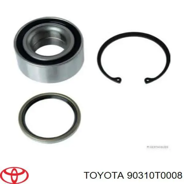 90310T0008 Toyota Uszczelniacz półosi mostu tylnego wewnętrzny