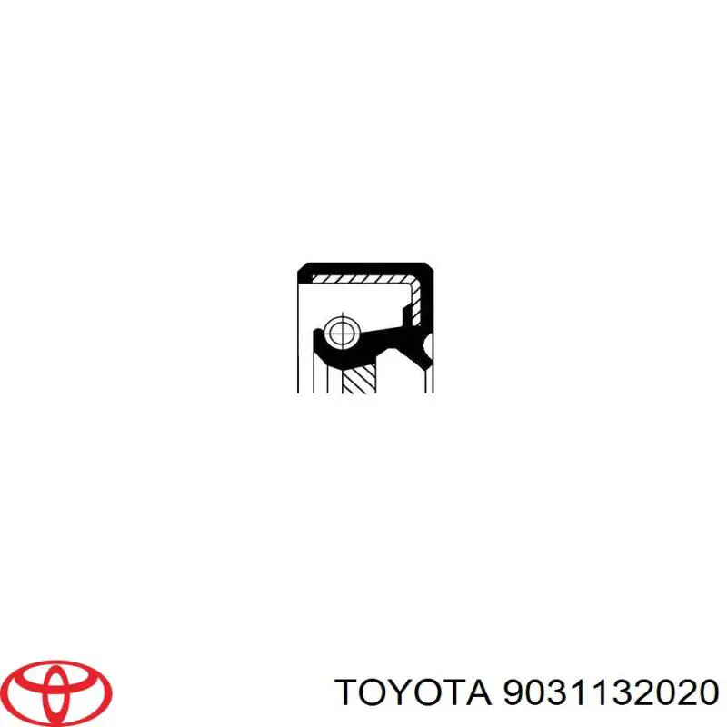 Uszczelniacz wału korbowego przedni Toyota 9031132020 cena, od 5,63 USD