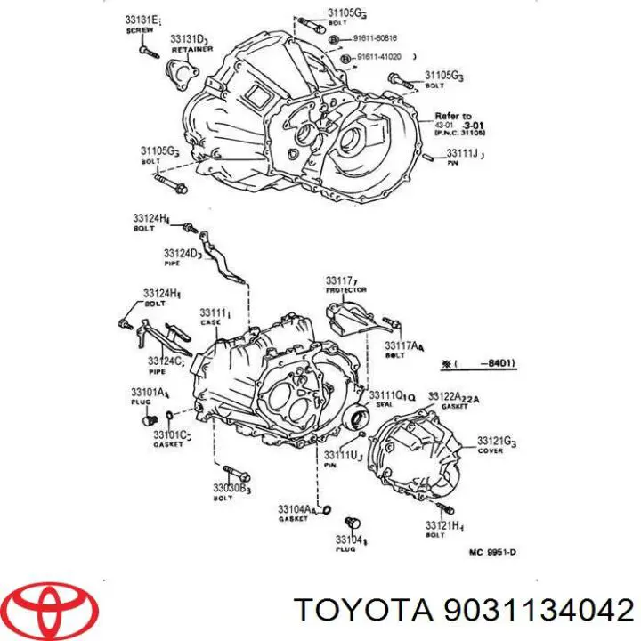 Do koszyka 9031134042 Toyota Uszczelniacz półosi lewej mostu przedniego