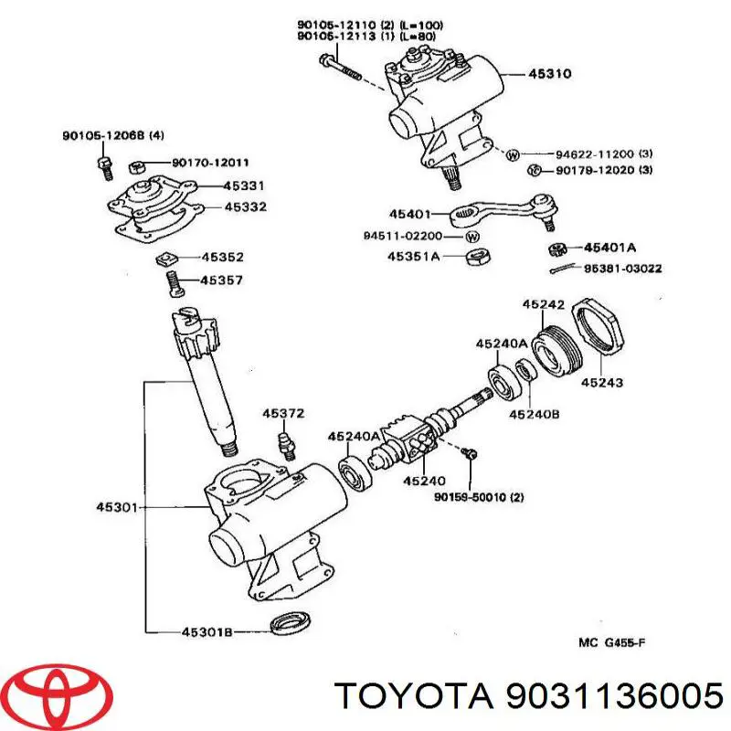 Uszczelniacz maglownicy/mechanizmu kierowniczego (patrz wymiary) Toyota 9031136005 cena, od 7,24 USD