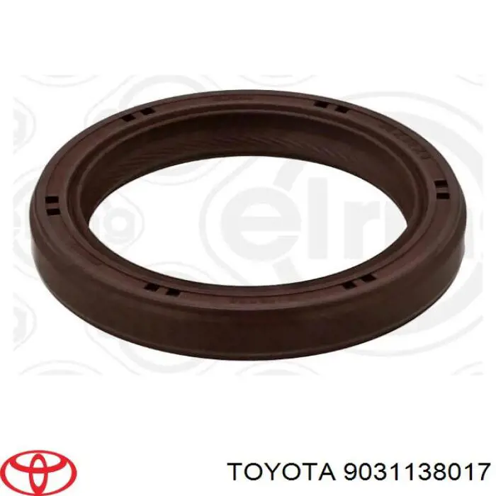 Uszczelniacz wałka rozrządu silnika 9031138017 Toyota