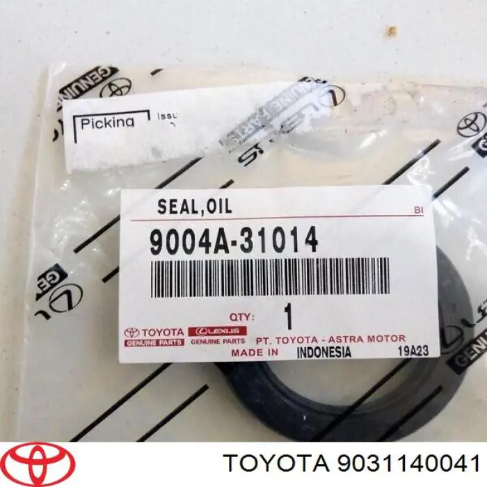 Uszczelniacz półosi prawej mostu przedniego Toyota 9031140041 cena, od 6,70 USD
