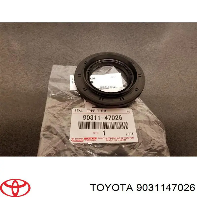 Uszczelniacz półosi prawej mostu przedniego Toyota 9031147026 cena, od 16,11 USD