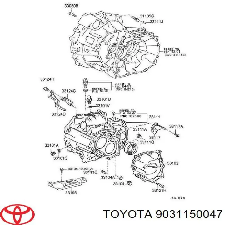 Uszczelniacz półosi lewej mostu przedniego Toyota 9031150047 cena, od 8,42 USD