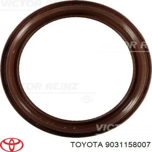 9031158007 Toyota Uszczelniacz wału korbowego przedni