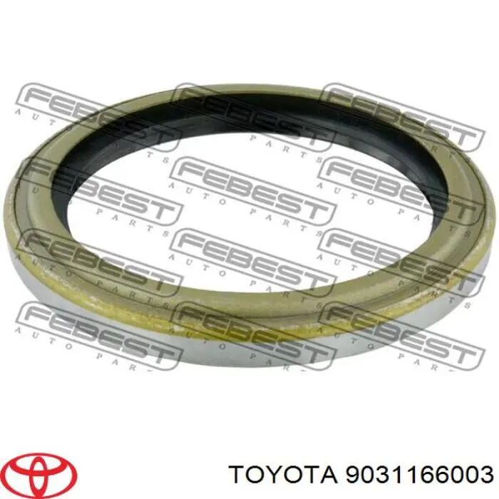 Do koszyka 9031166003 Toyota Uszczelniacz piasty przedniej