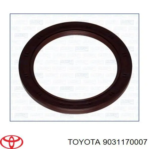 Uszczelniacz wału korbowego silnika tylny Toyota 9031170007 cena, od 14,95 USD
