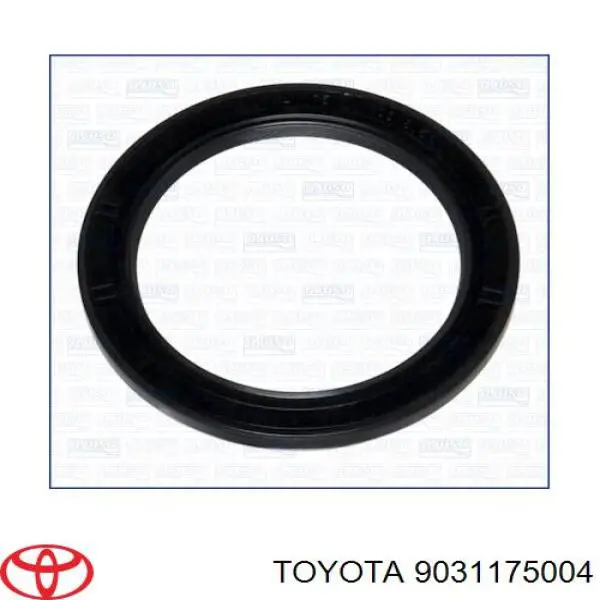 Do koszyka 9031175004 Toyota Uszczelniacz wału korbowego silnika tylny