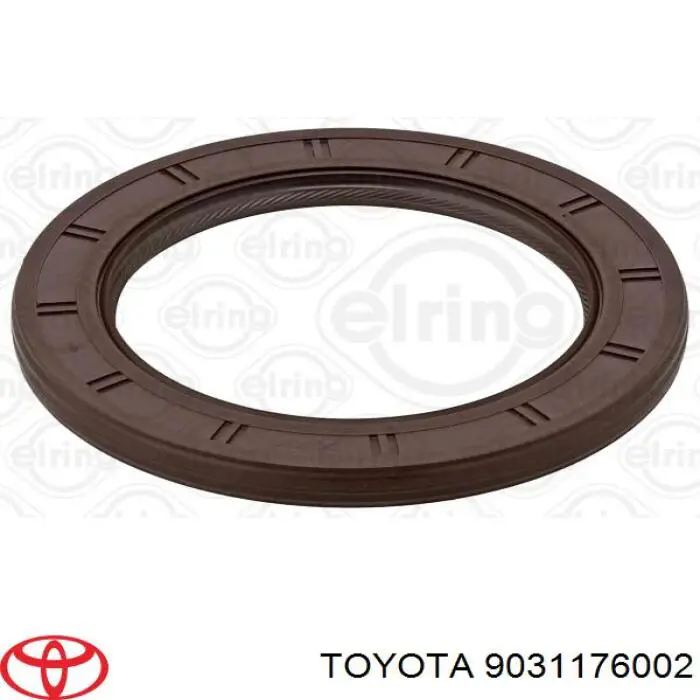 9031176002 Toyota Uszczelniacz wału korbowego silnika tylny