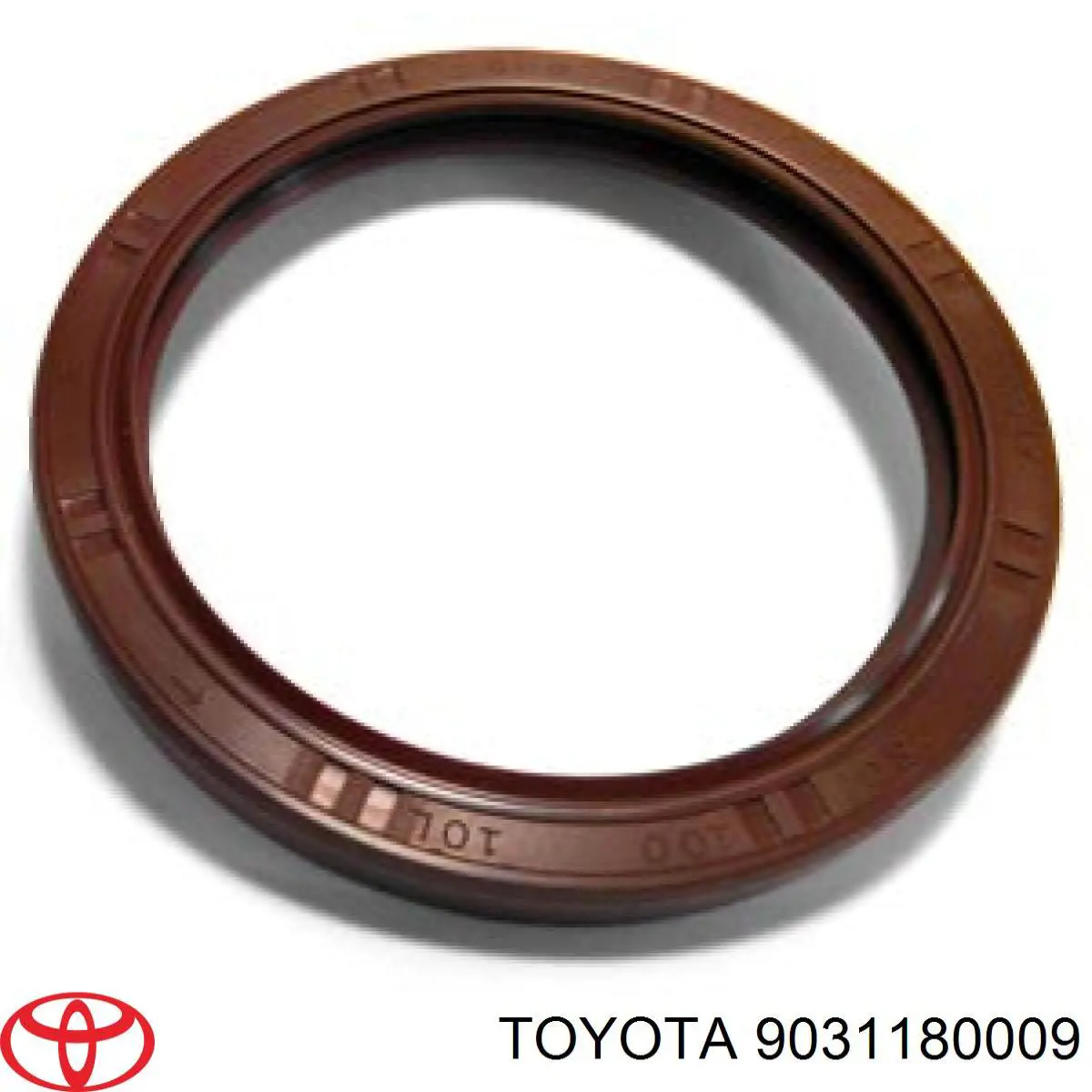 Uszczelniacz wału korbowego silnika tylny 9031180009 Toyota