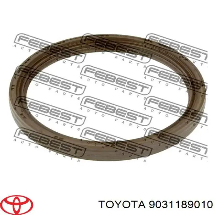 Uszczelniacz wału korbowego silnika tylny Toyota 9031189010 cena, od 25,20 USD