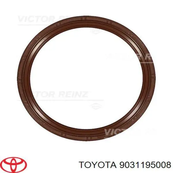 9031195008 Toyota Uszczelniacz wału korbowego silnika tylny