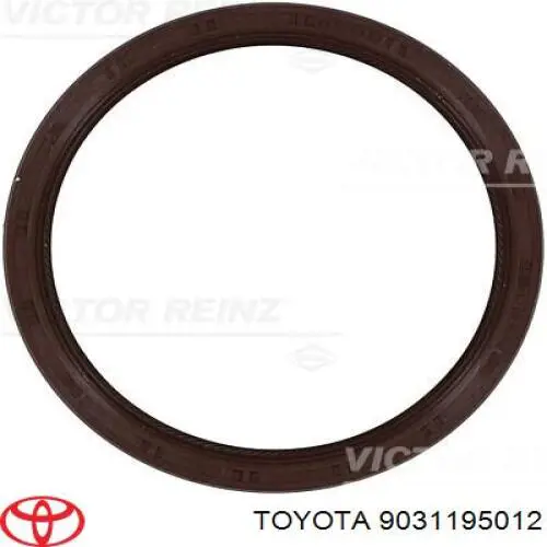 9031195012 Toyota Uszczelniacz wału korbowego silnika tylny