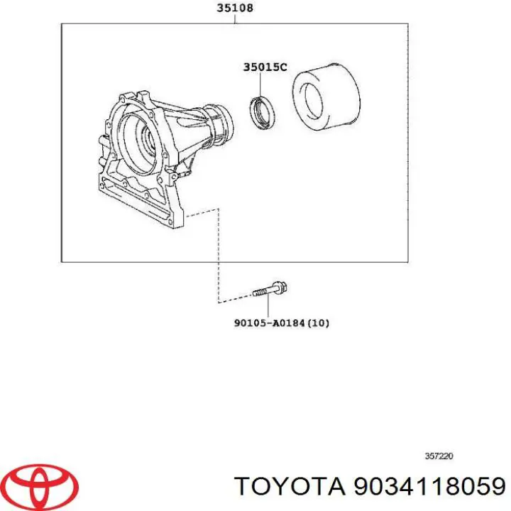 Korek wlewu skrzyni biegów / skrzyni biegów automatycznej Toyota Fj Cruiser 