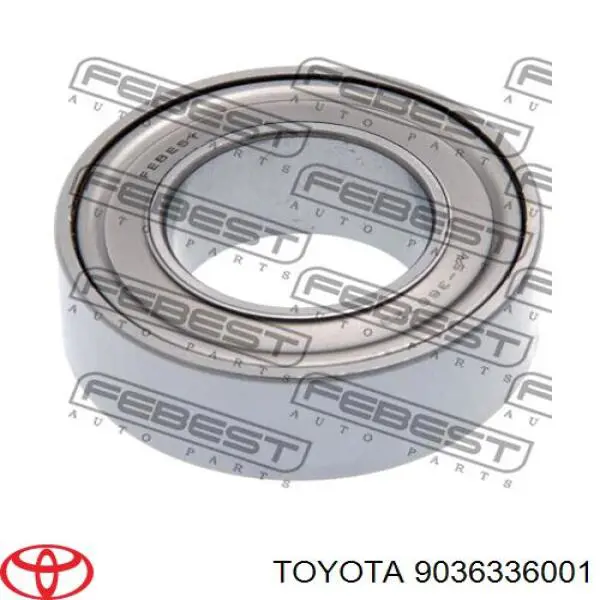 Do koszyka 9036336001 Toyota Łożysko podwieszane półosi przedniej