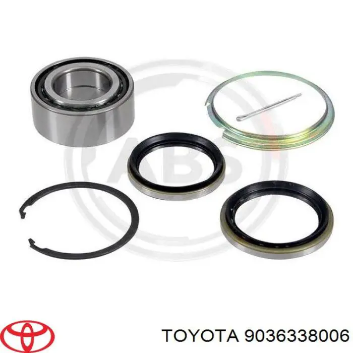 9036338006 Toyota Łożysko piasty przedniej