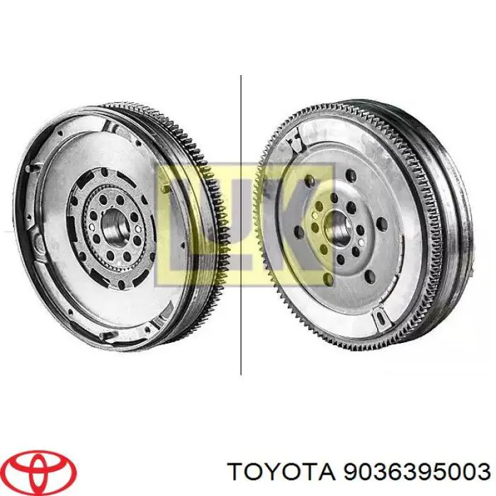 9036395003 Toyota Łożysko końcówki mostu tylnego zewnętrzne