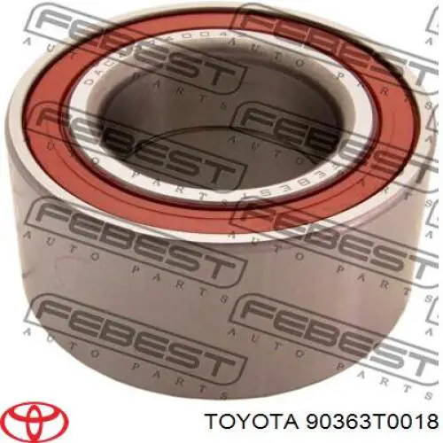 Łożysko piasty przedniej Toyota 90363T0018 cena, od 18,95 USD