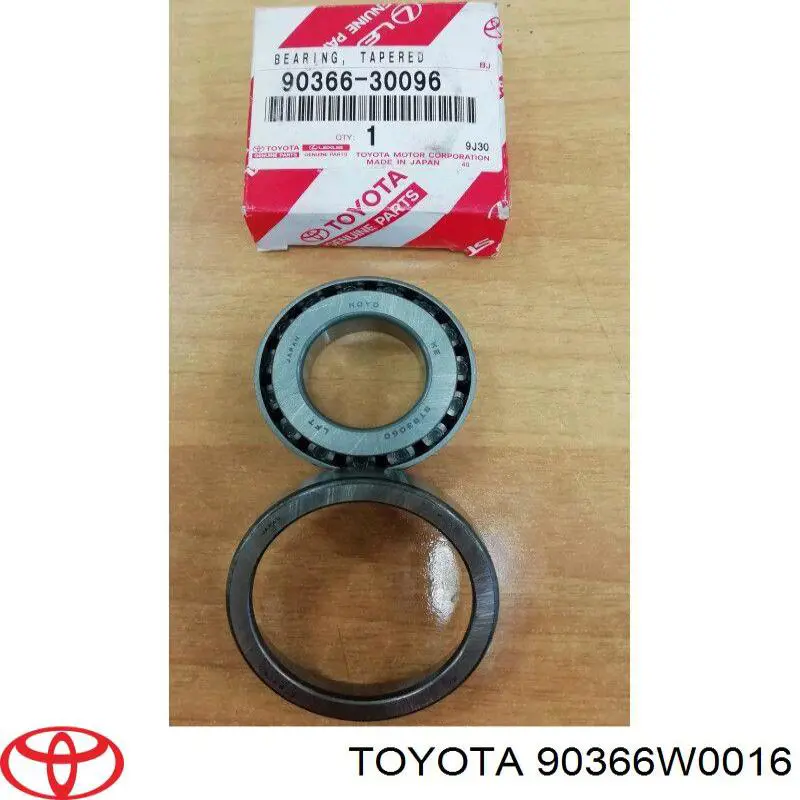 9036630096 Toyota Łożysko wału głównego skrzyni biegów