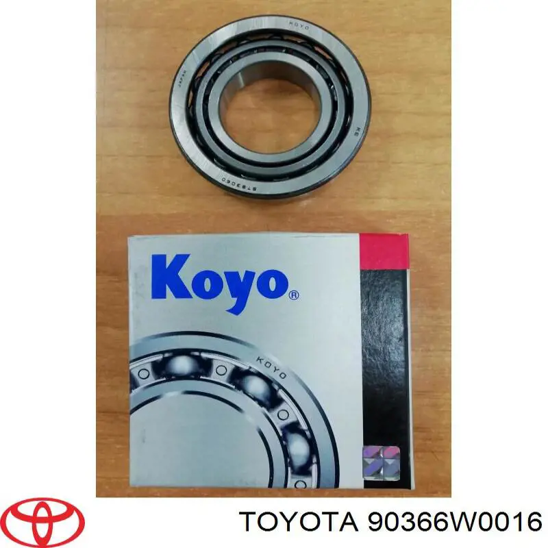 Łożysko wału głównego skrzyni biegów Toyota 90366W0016 cena, od 30,77 USD
