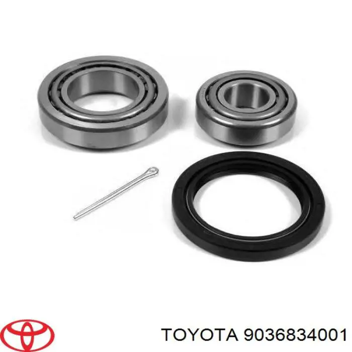 Do koszyka 9036834001 Toyota Lożysko piasty przedniej wewnętrzne