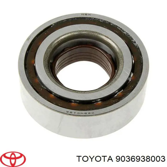 Łożysko piasty przedniej Toyota 9036938003 cena, od 31,66 USD