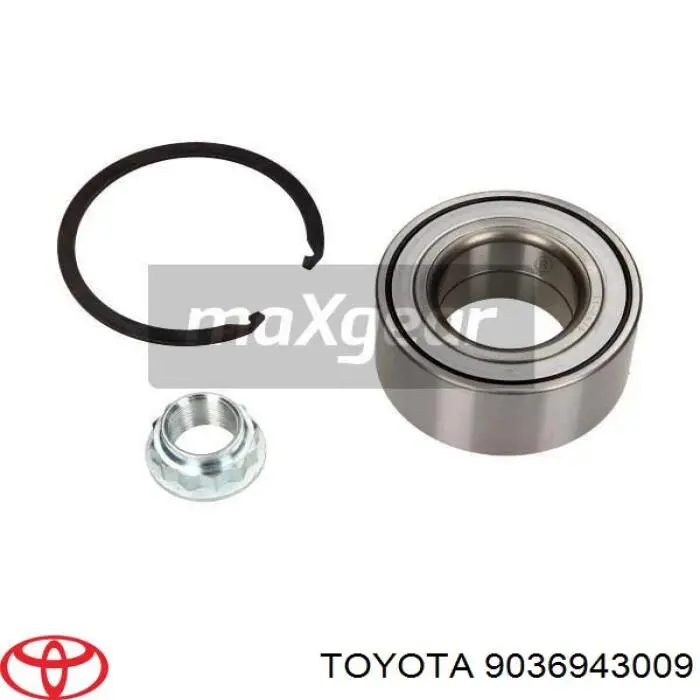 Do koszyka 9036943009 Toyota Łożysko piasty przedniej