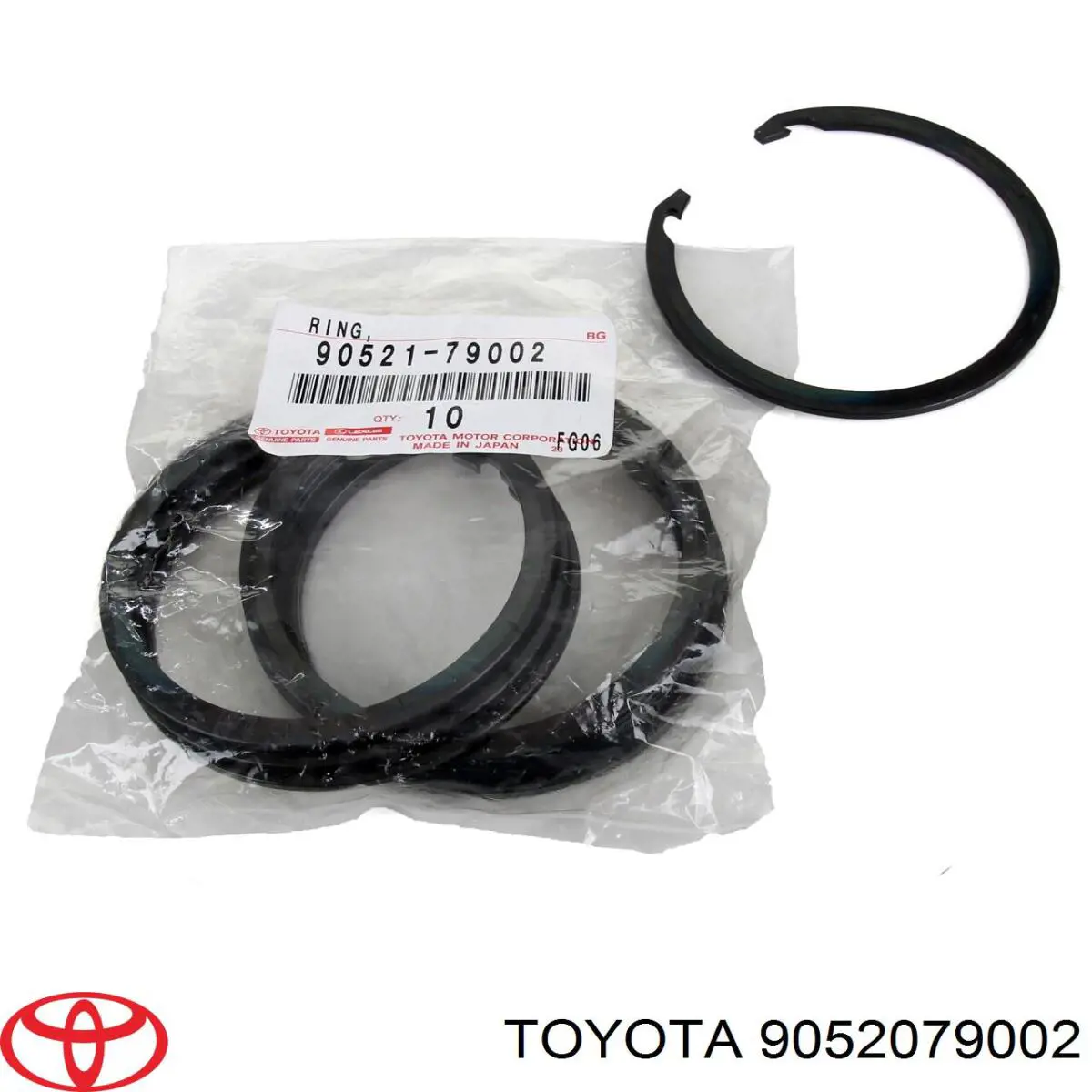 Pierścień zabezpieczający łożysko piasty przedniej Toyota 9052079002 cena, od 5,21 USD
