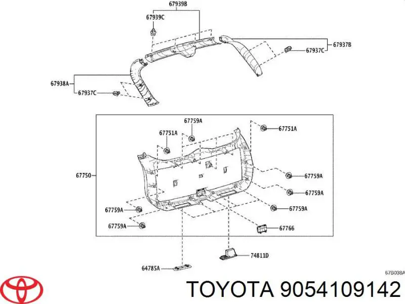  Toyota 9054109142 cena, od 4,03 USD