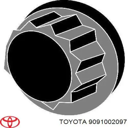 9091002097 Toyota śruba głowicy cylindrów